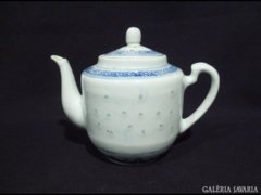 2996 J2 Régi kínai porcelán teáskanna kancsó