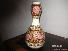 Zsolnay vase, with an outstanding plastic decoration, a rare beautiful object!!