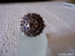 Antik ezüst gyűrű 49 gránáttal