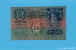 Szép és ropogós 20 korona 1913