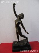 MAUGSCH GYULA:NŐ bronz szobor 1924 26,5cm