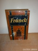 Antik franck kávé doboz fémdoboz