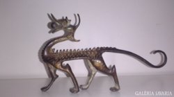 Bronz sárkány szobor