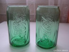 2 db Coca-Cola üvegpohár