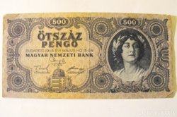 Szép 500 pengő 1945!!