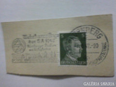 Alkalmi bélyegzés Hitler Nürnbergben