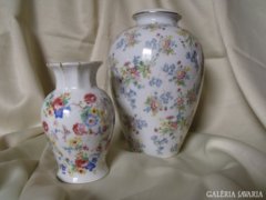 Pair of antique zsolnay vases