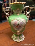 Gyönyörű szép hollóházi füles barokk váza