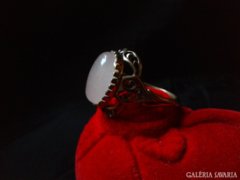 Antik ezüst gyűrűm,rózsakvarc kővel