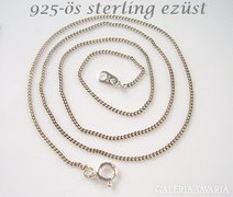  925-ös valódi, sterling ezüst nyaklánc 42cm-es SL-EÜL01