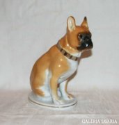 Bulldog Orosz Lomonosov Leningrad Porcelán