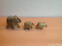 Indiai elefánt család