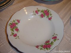 Rózsás kínai mély tányér