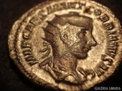 III. Marcus Antonius Gordianus Ag ezüst dénár