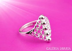 Új gyönyörű ezüst gyűrű (kis méret)