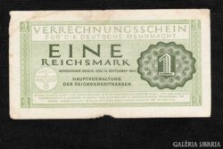  Német 1 Reichsmark 1944 WERMACHT Kadás Ritka