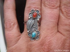 Navajo ezüst gyűrű