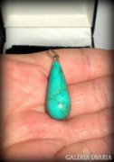 Türkiz ásvány medál, gyógyító amulett