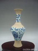 Kínai kék-fehér porcelán váza