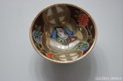 Antik 19. századi japán porcelán tálka