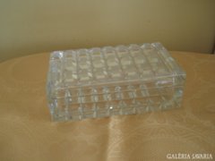 Különleges kristály üveg doboz