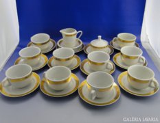 6954 Jelzett porcelán teás készlet