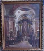 Klammer Mariska (1877- ?): Az Országúti Ferences templom