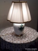 Hatalmas kézzel festett Bécsi porcelán lámpa