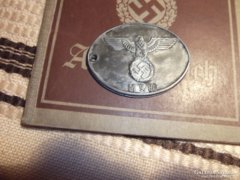 II. világháborús német gestapo azonosító biléta