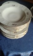 Bernadotte aranymintás porcelán tányérok