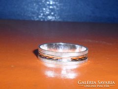 Csodás mint 925-ös ezüst vastag karikagyűrű