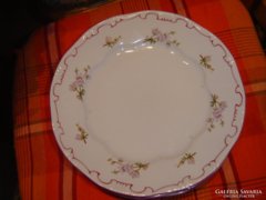 Zsolonay barack virágos lapos tányér 6 darab
