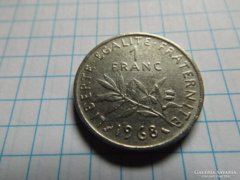  Francia 1 Franc, 1968 !!
