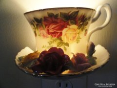 RITKA! Royal Albert Angol12szem.kompl. étkészlet leveses csészékkel+12 szem. kompl.teás/kávés/sütis