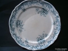 19.sz.-i porcelánfajansz tányér