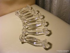 6 db antik üveg késbak - antik100 részére