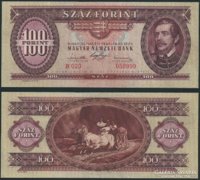 100 forint 1947 AUNC