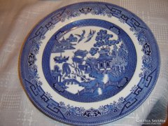 Angol kék tányér lapos CHURCHILL 24 CM