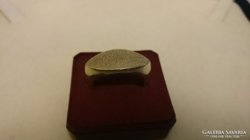 Különleges letisztúlt ezüst gyűrű 