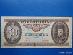 1951. évi 50 Forint VG 221