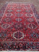 Kézi csomózású Iráni Heriz Perzsa szőnyeg
