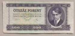 1975-ös 500 Forintos bankjegy