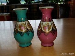 Bavaria porcelán váza pár