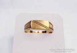 Arany pecsétgyűrű (ZAL- Au 41537)