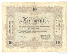 10 forint. 1848. Kossuth bankó. II.