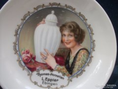 20'-as évekből THOMAS porcelán reklám-tál