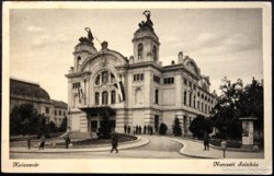 Képeslap Kolozsvár - Nemzeti Színház 1941