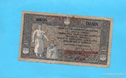 Jugoszlávia 10 Dinár 40 Korona 1919