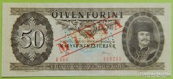 50 forint 1980 Minta