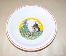 Zsolnay kisvakond tányér